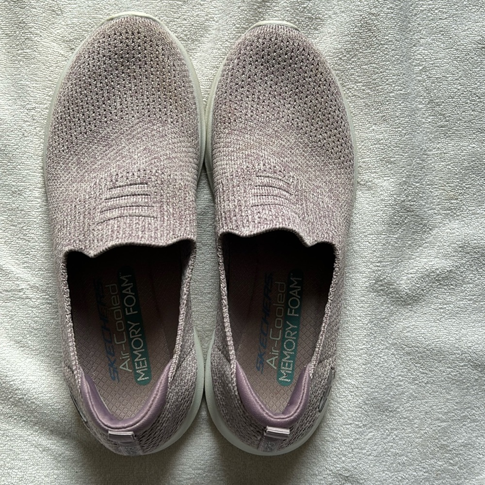 Skechers memory foam slip ons